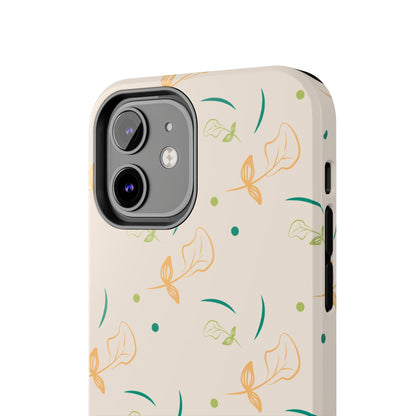 Soft Pastel Abstract Floral Tough iPhone Case – Playful Minimalist Design with Dual-Layer ProtectionPastel Abstract Floral Tough iPhone Case – Playful Minimalist Design with Dual-Layer Protection