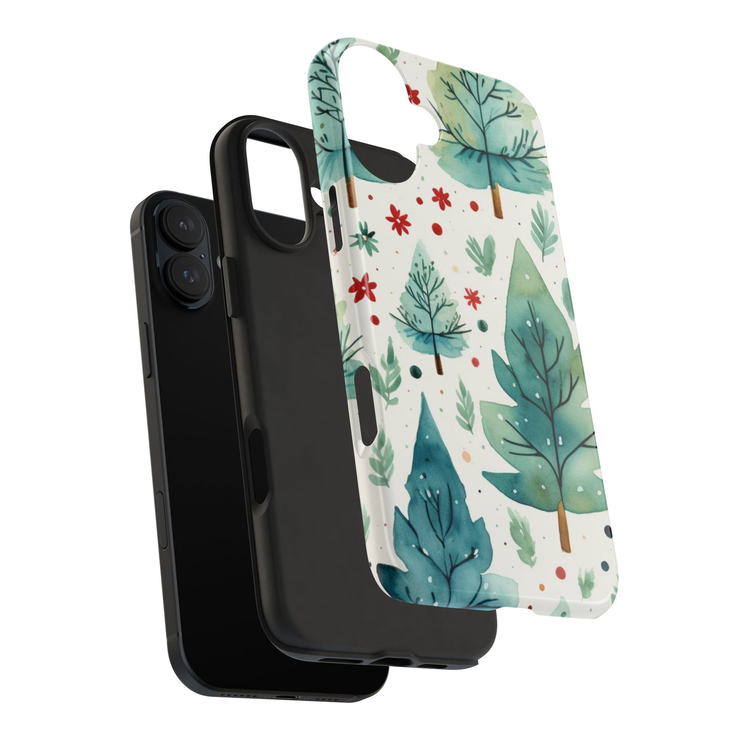 Watercolor Winter Forest - iPhone Series Case