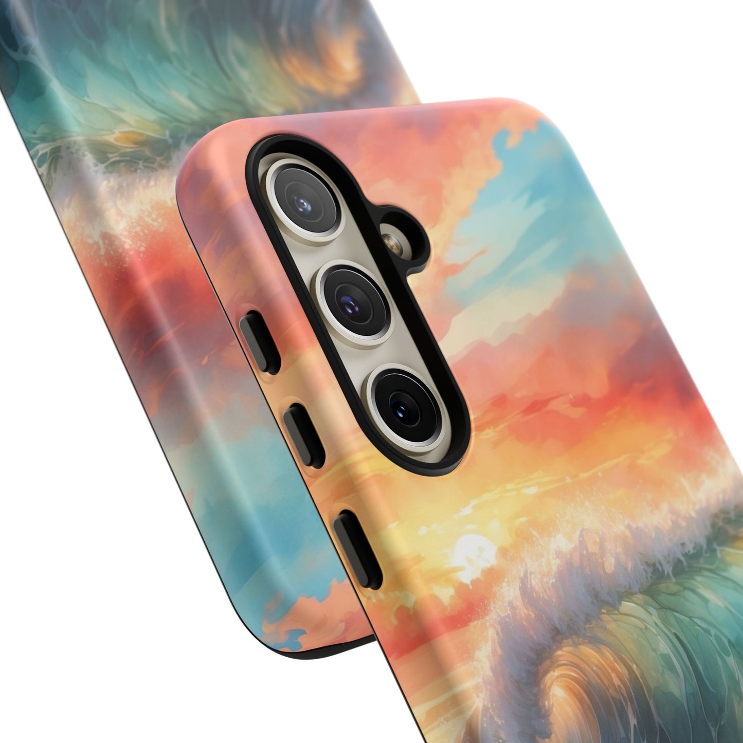 Ocean Wave Sunset Samsung Galaxy Case – Vibrant Coastal Art Design