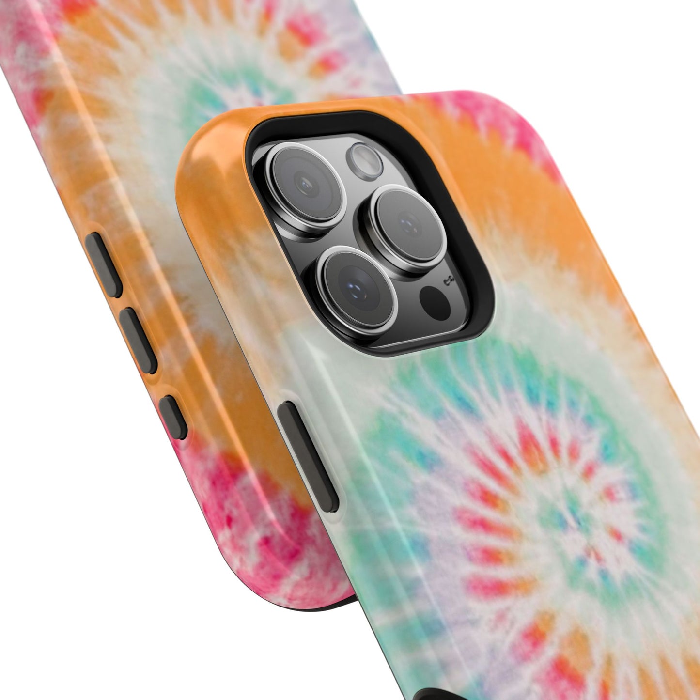 Pastel Tie-Dye MagSafe iPhone Case – Soft Colors & Magnetic Functionality