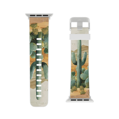 Desert Oasis Cactus Apple Watch Band