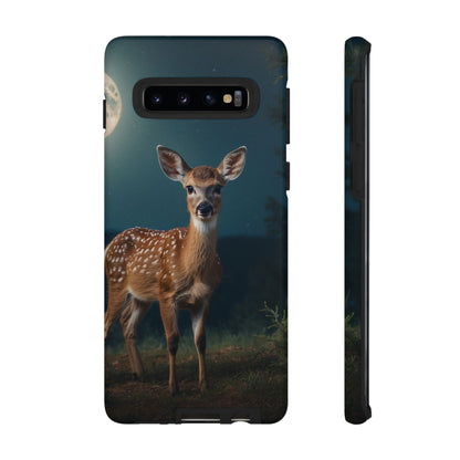 Samsung Galaxy Case – Mystic Fawn Under the Moonlit Sky