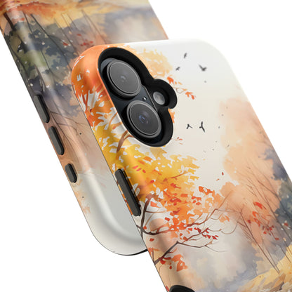 Autumn River Serenity – MagSafe iPhone Case