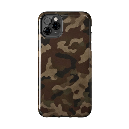 Classic Camouflage iPhone Case – Rugged Woodland Camo Protection