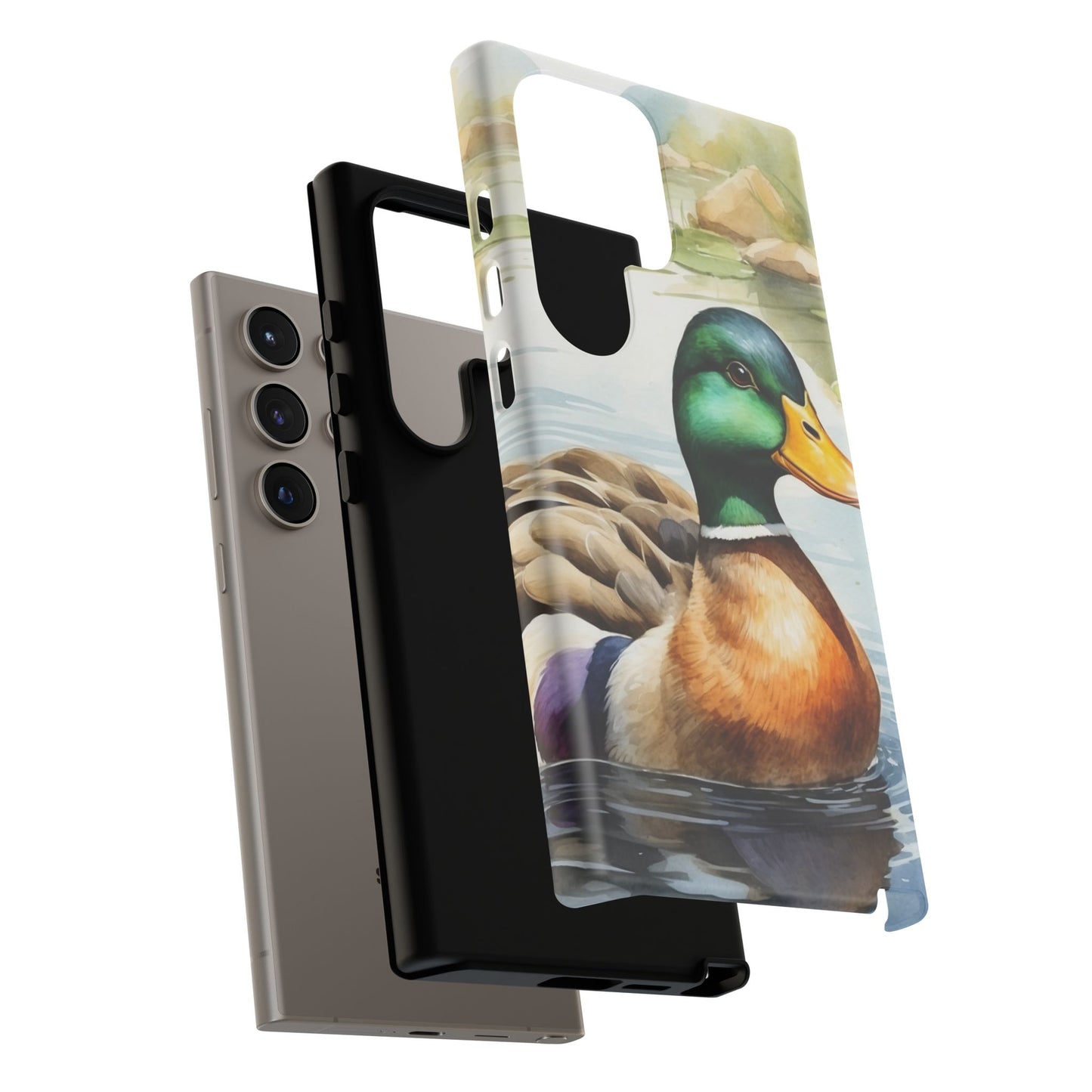 Serene Duck Reflection - Samsung Galaxy Case