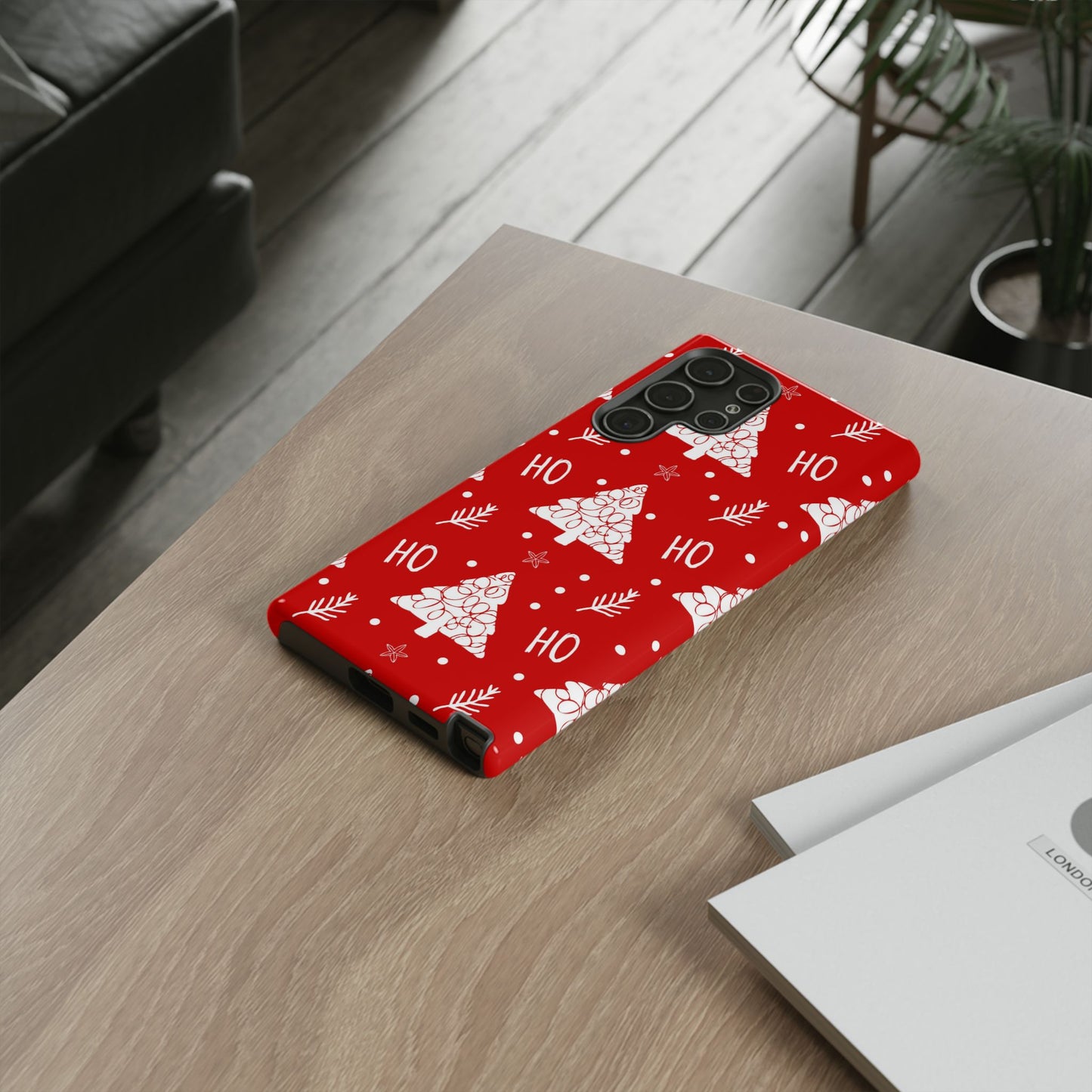 Samsung Galaxy Case: Ho Ho Ho – Christmas Tree Wonderland