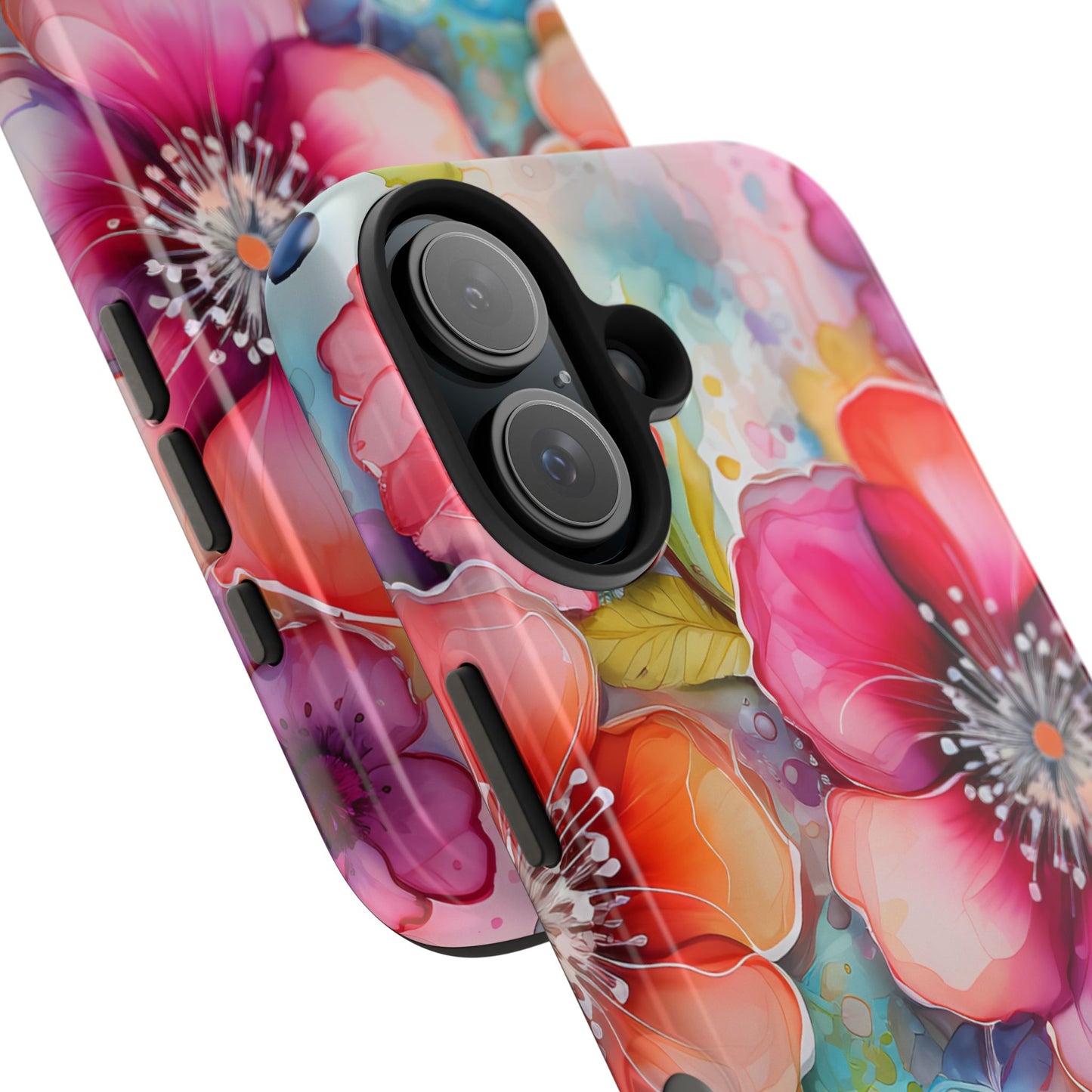 Vibrant Watercolor Floral Garden - iPhone Series Case