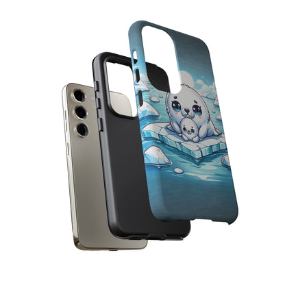 Arctic Embrace Seal iPhone Case