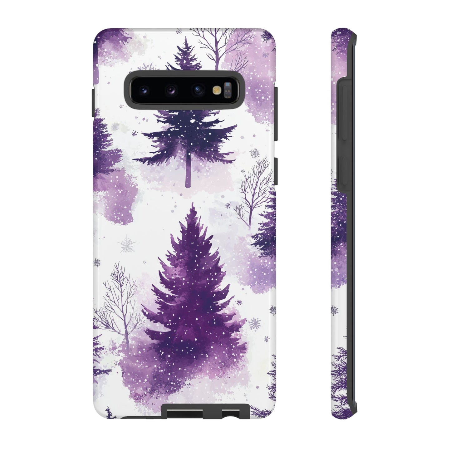 Purple Snowy Forest - Samsung Galaxy Series Case