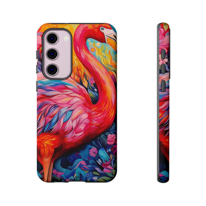 Flamingo Fiesta – Vibrant Flamingo Samsung Galaxy Phone Case