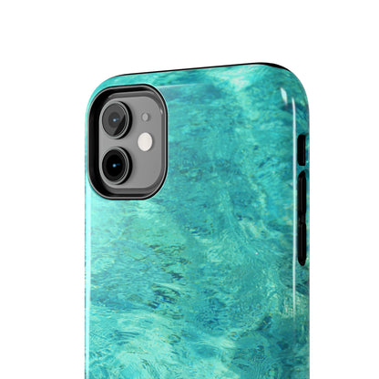 Aqua Blue Water iPhone Case – Relaxing Beach-Inspired Design