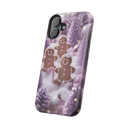 Pastel Christmas Gingerbread Wonderland - MagSafe Series Case