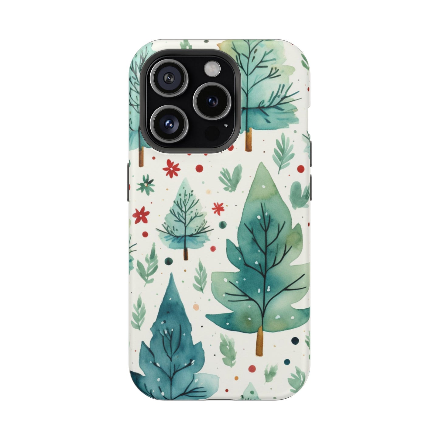 Watercolor Winter Forest - MagSafe iPhone Series Case