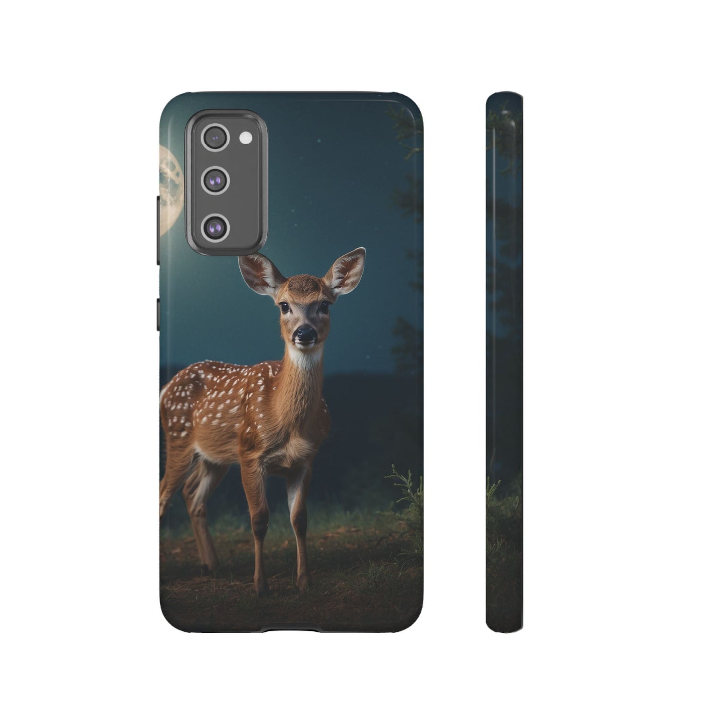 Samsung Galaxy Case – Mystic Fawn Under the Moonlit Sky