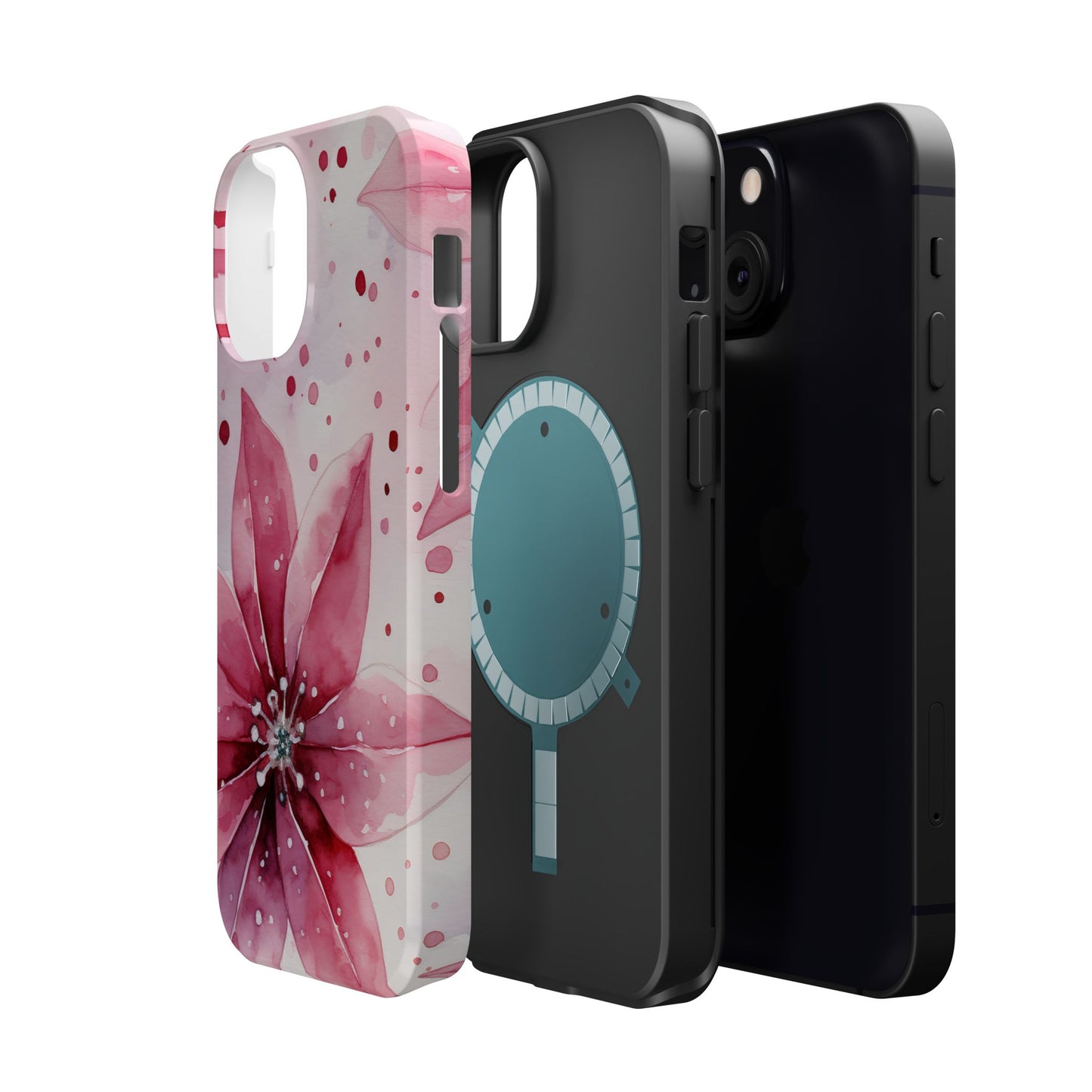 Sapphire Bloom – MagSafe iPhone Case