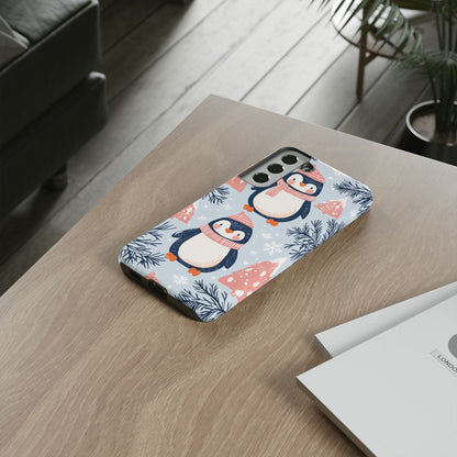 Penguin in Winter Wonderland Samsung Galaxy Case