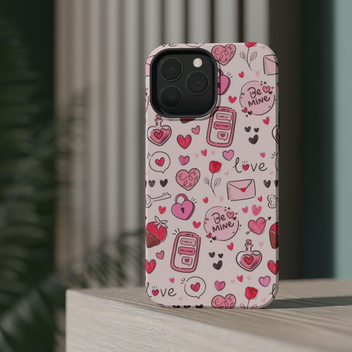 MagSafe Case: Playful Valentine's Day Icons Case