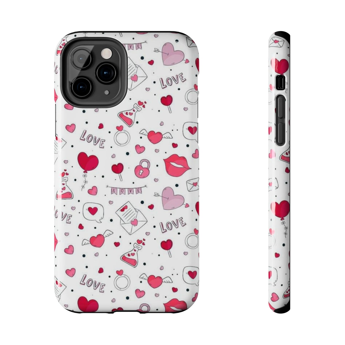 iPhone Case: Romantic Love-Inspired Icons Case