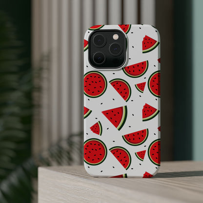 Sweet Watermelon MagSafe iPhone Case – Fresh & Fun Fruit Pattern with Summer Vibes