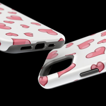 Scattered Hearts MagSafe iPhone Case