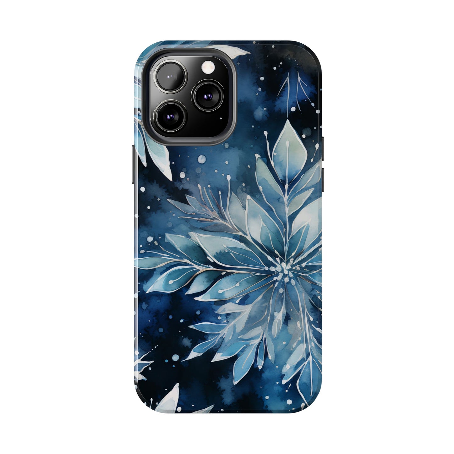 Winter’s Embrace – Blue Snowflake Samsung Galaxy Case