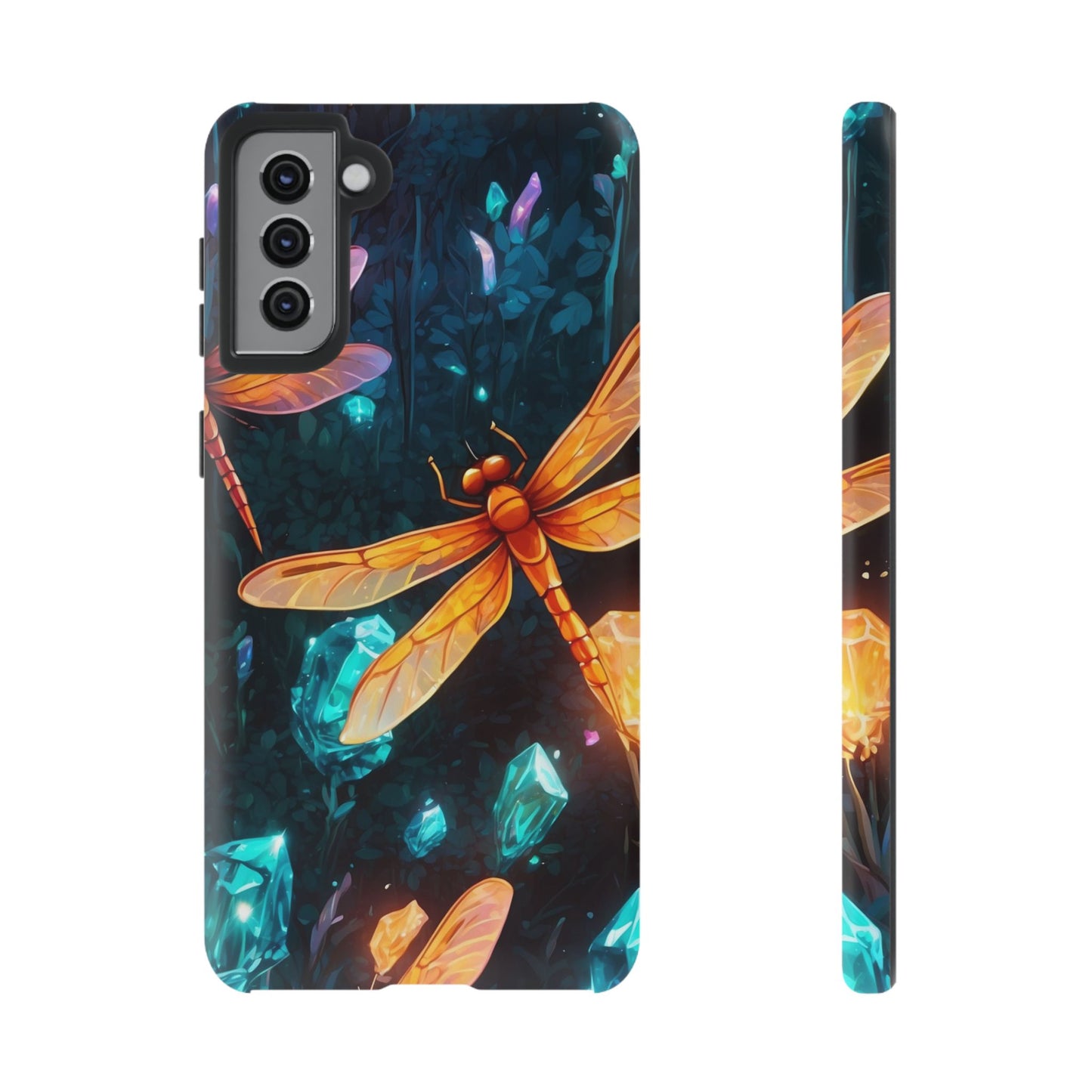 Mystical Dragonflies & Crystals – Samsung Galaxy Series Case