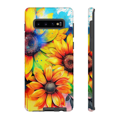 Vibrant Sunflower Splash - Samsung Galaxy Series Case