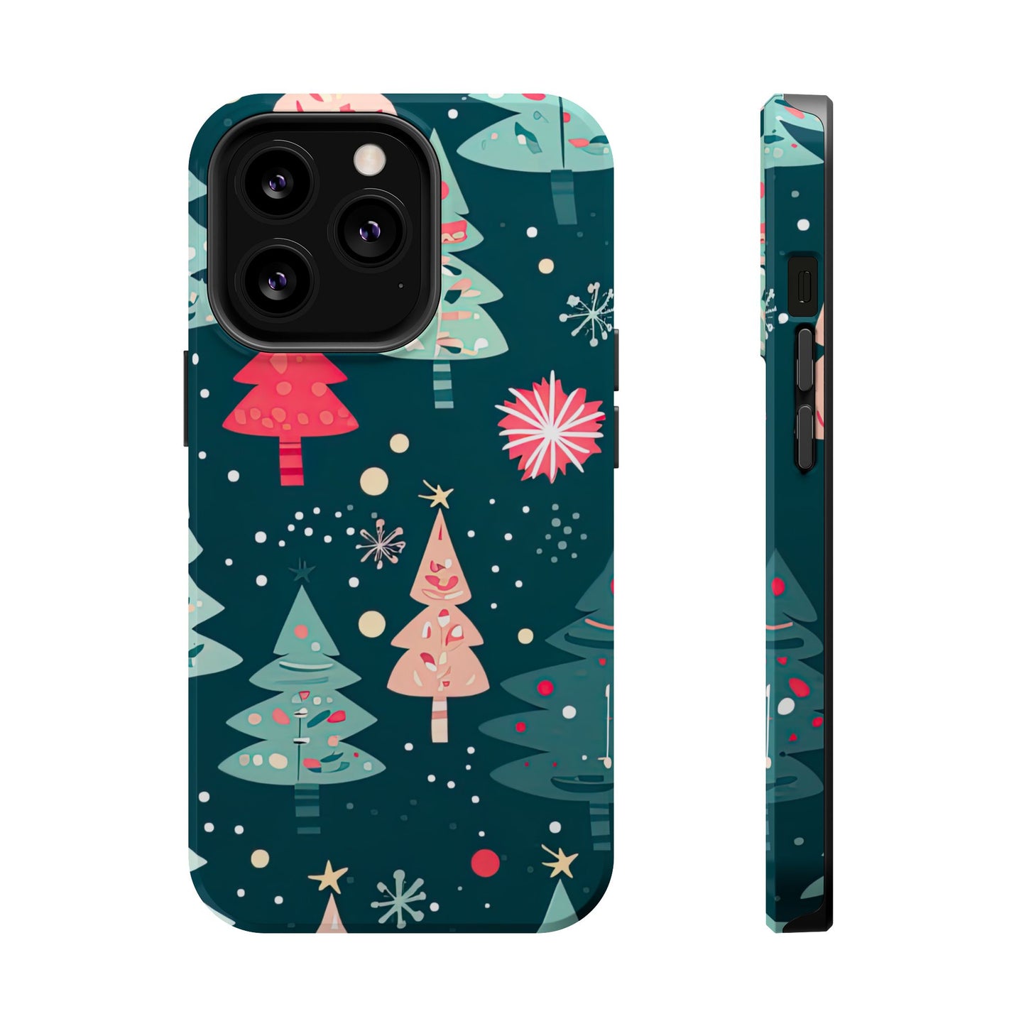 Whimsical Christmas Trees - MagSafe iPhone Series Case