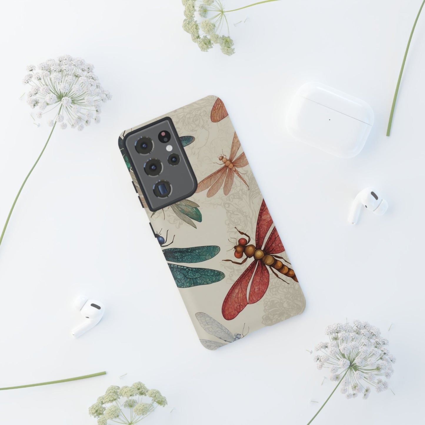 Vintage Dragonfly Garden – Samsung Galaxy Series Case