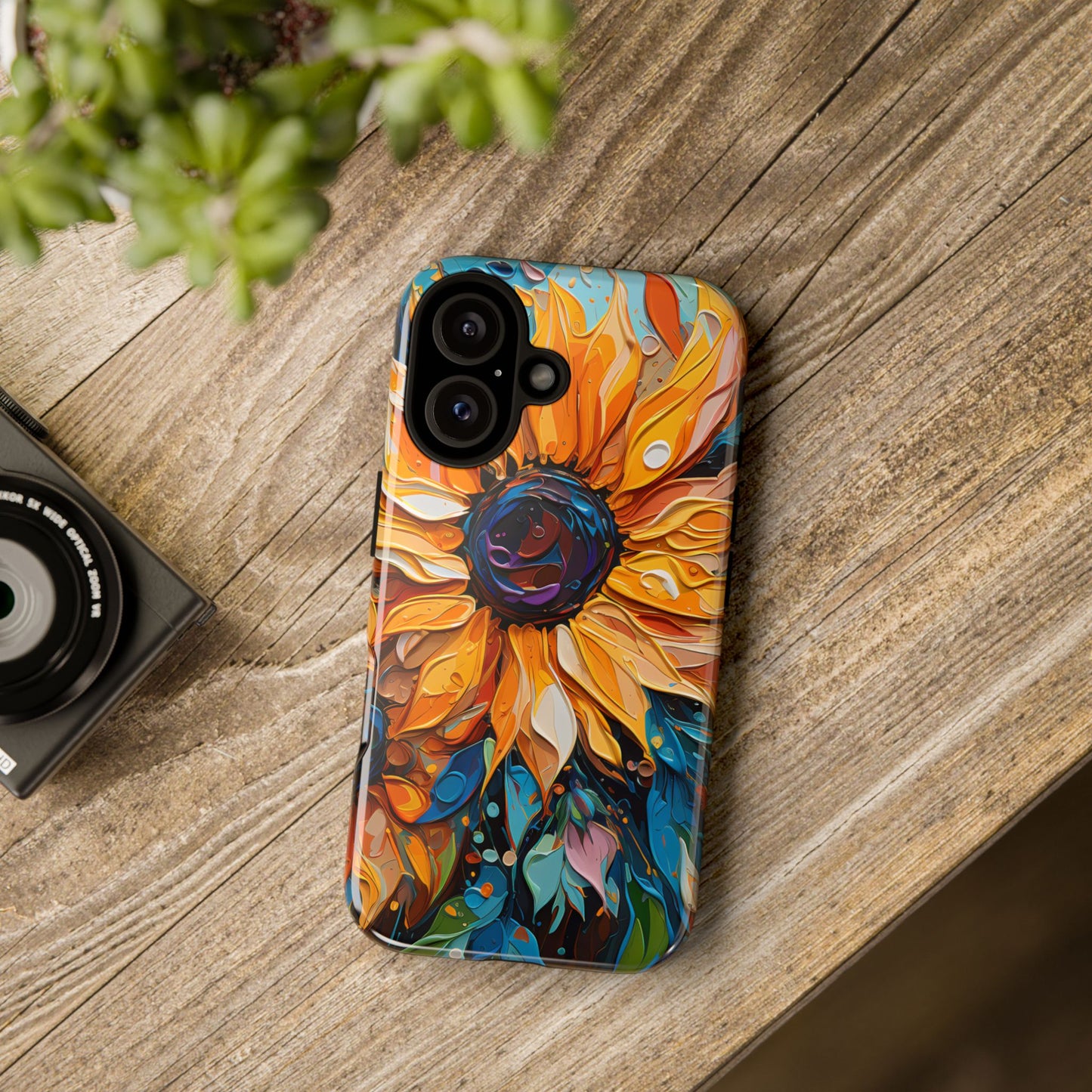 Sunflower Boho iPhone Case