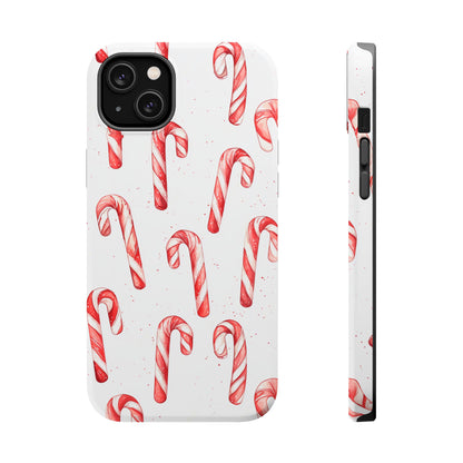 Candy Cane Christmas Pattern – MagSafe iPhone Series Case