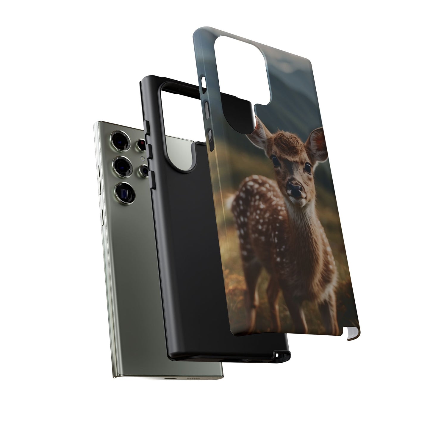 Gentle Fawn in Mountain Meadows Samsung Galaxy Case