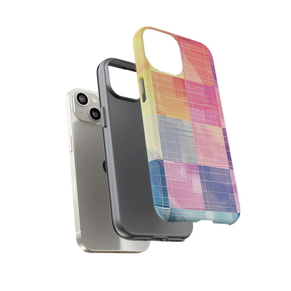 Pastel Panache Watercolor Plaid Case