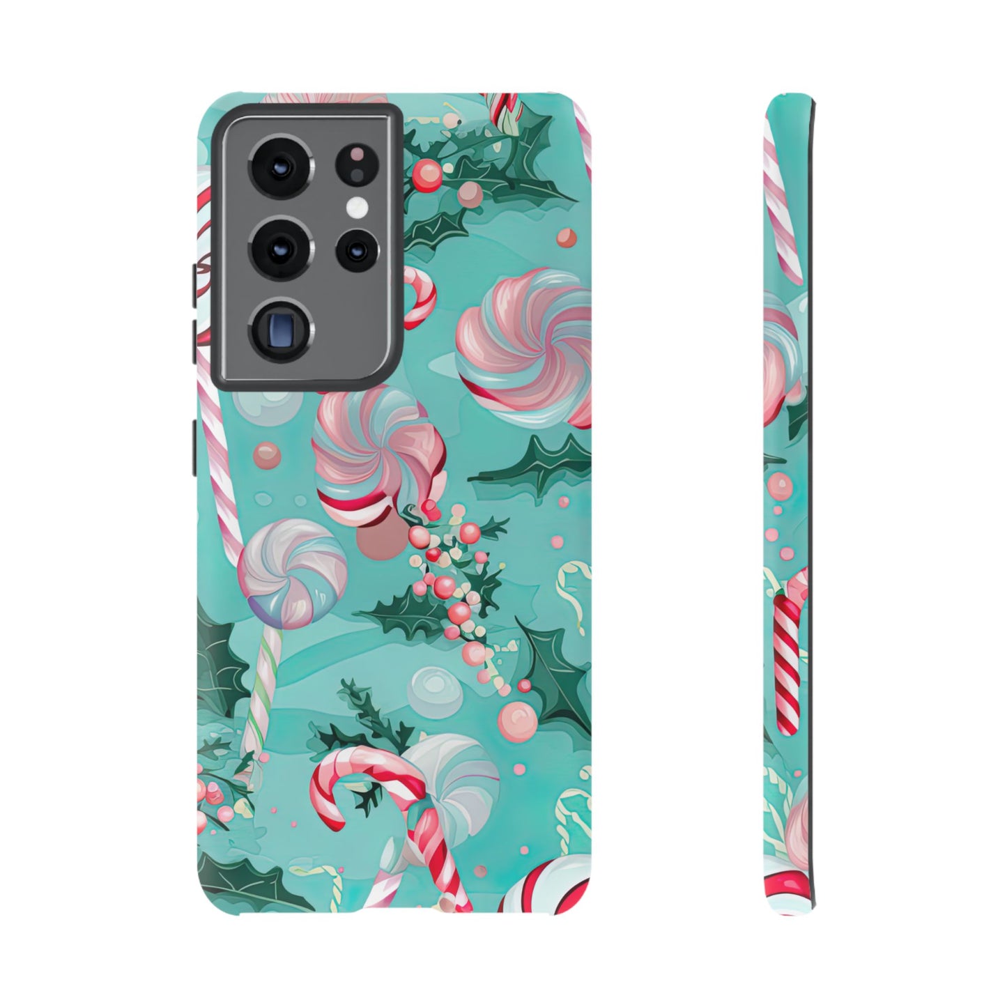 Candy Cane & Peppermint Holiday Delight – Samsung Galaxy Series Case