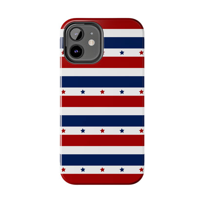 Patriotic Stars iPhone Case