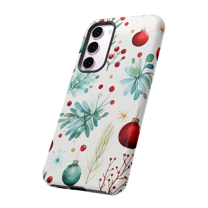 Festive Holiday Ornament Pattern – Samsung Galaxy Case