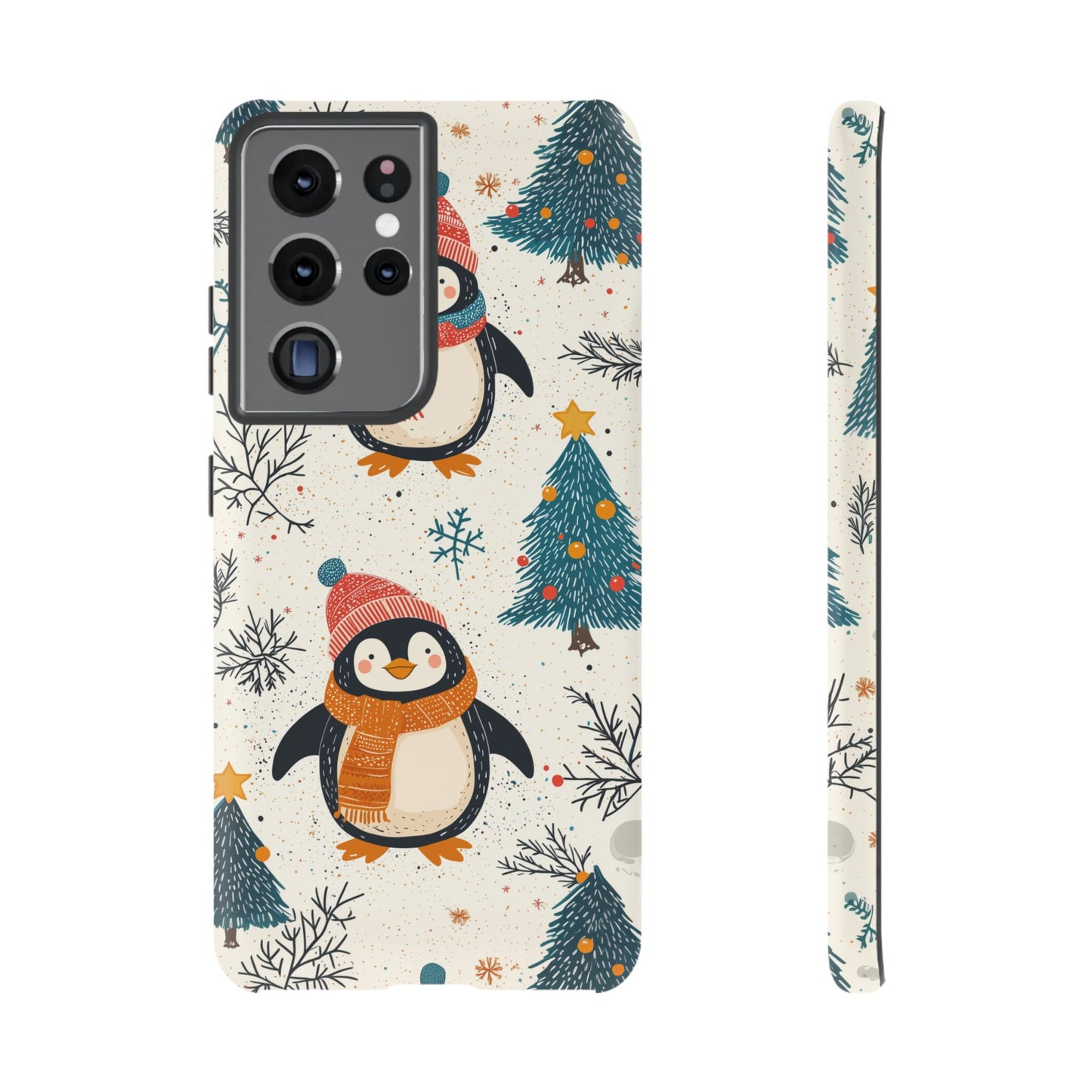 Penguin Wonderland – Snowy Christmas Cheer Samsung Galaxy Case