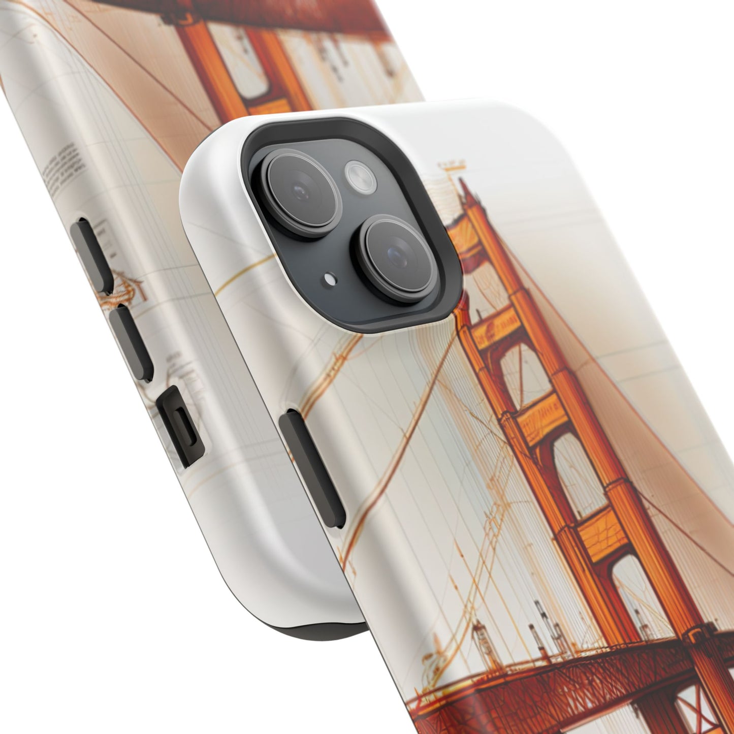 Golden Gate Bridge MagSafe iPhone Case - San Francisco Landmark