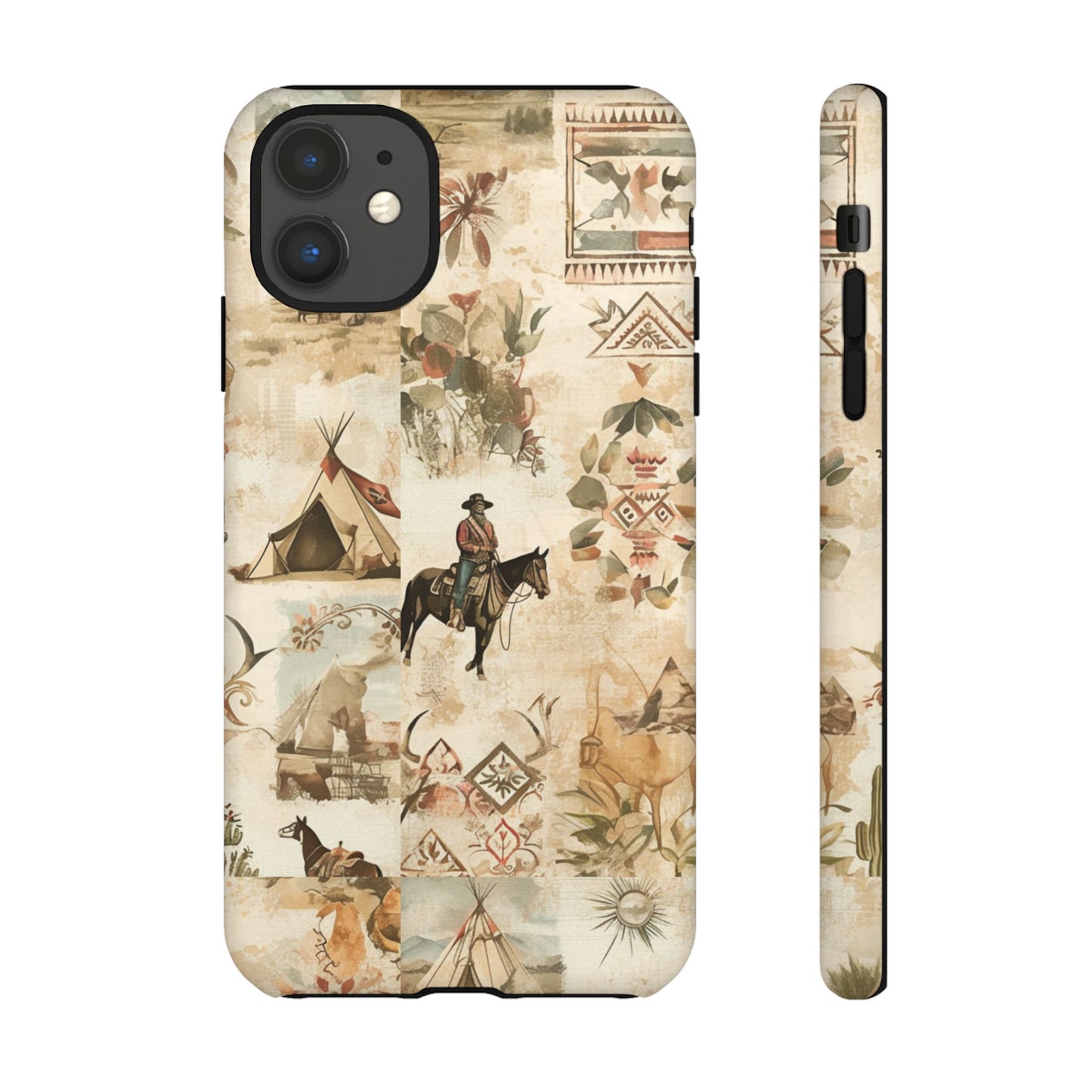 Western Collage Case | Vintage Country Aesthetic