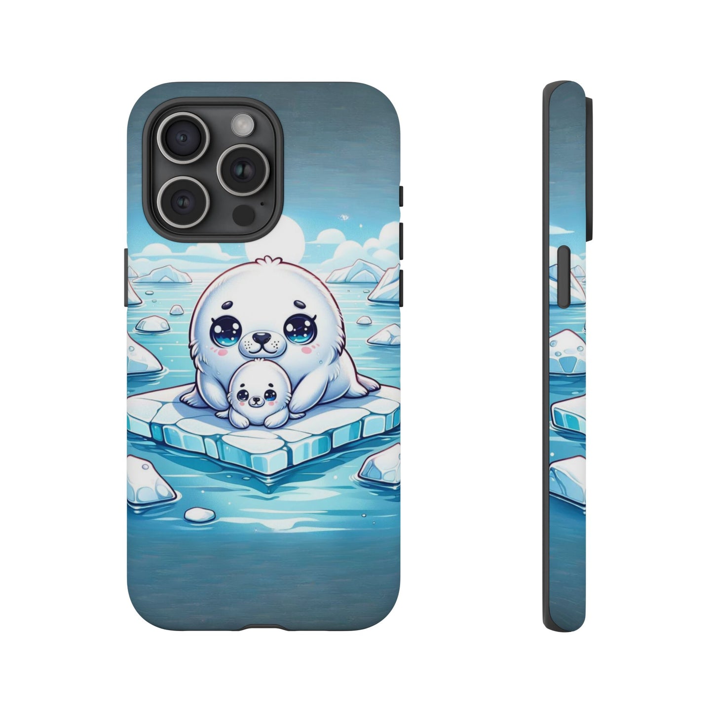 Arctic Embrace Seal iPhone Case