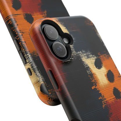 MagSafe iPhone Case: Cheetah Plaid – Wild & Bold Print