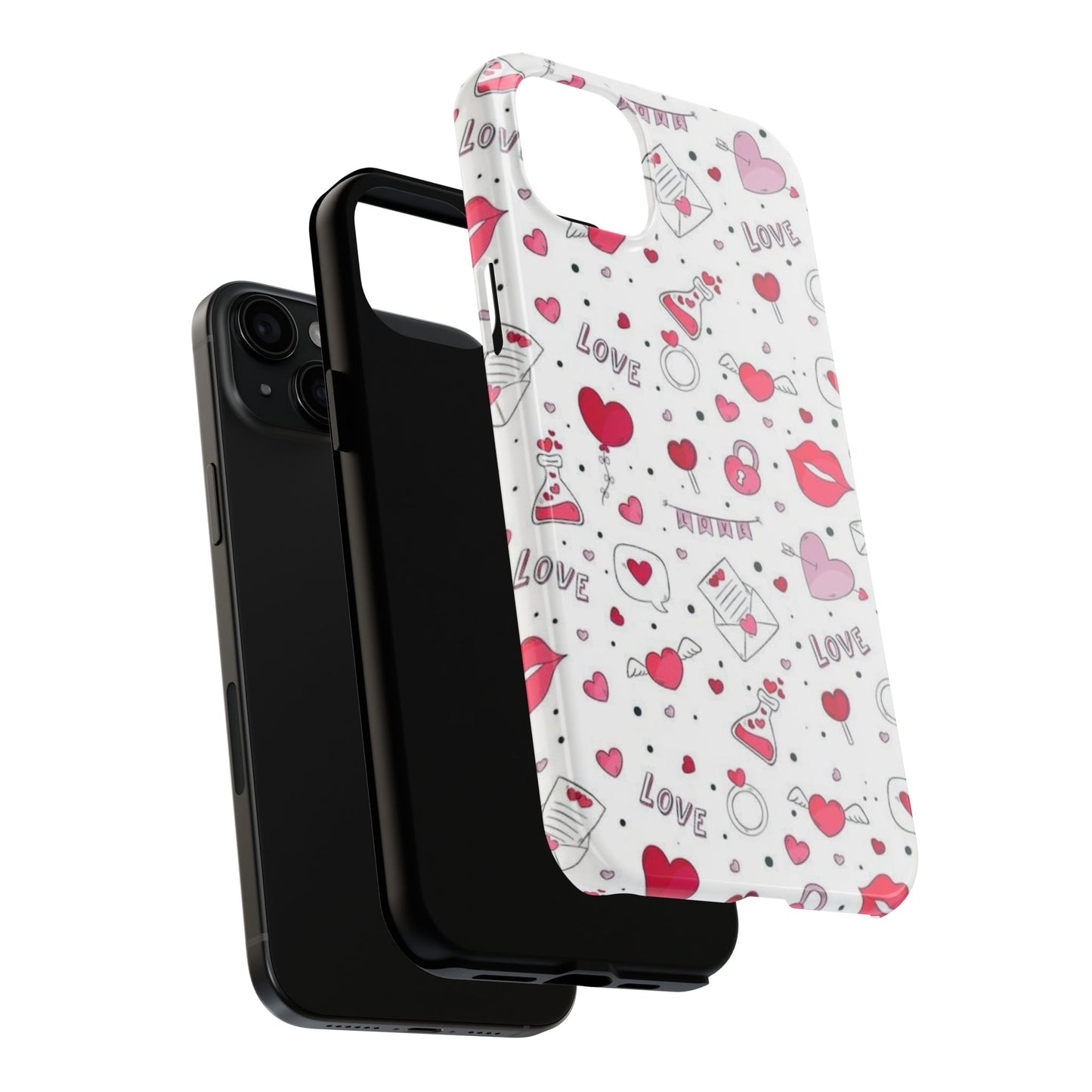 iPhone Case: Romantic Love-Inspired Icons Case