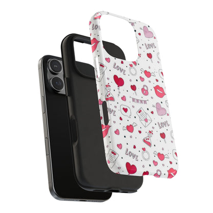 iPhone Case: Romantic Love-Inspired Icons Case