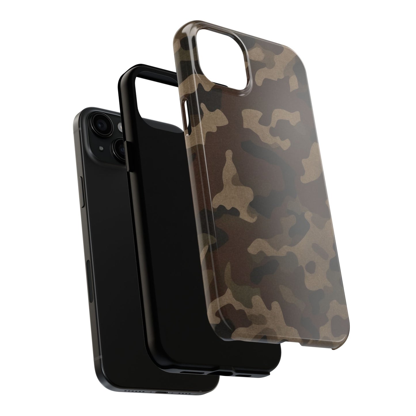 Classic Camouflage iPhone Case – Rugged Woodland Camo Protection