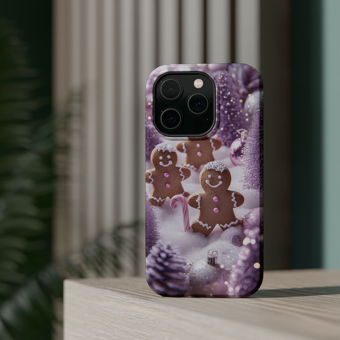 Pastel Christmas Gingerbread Wonderland - MagSafe Series Case