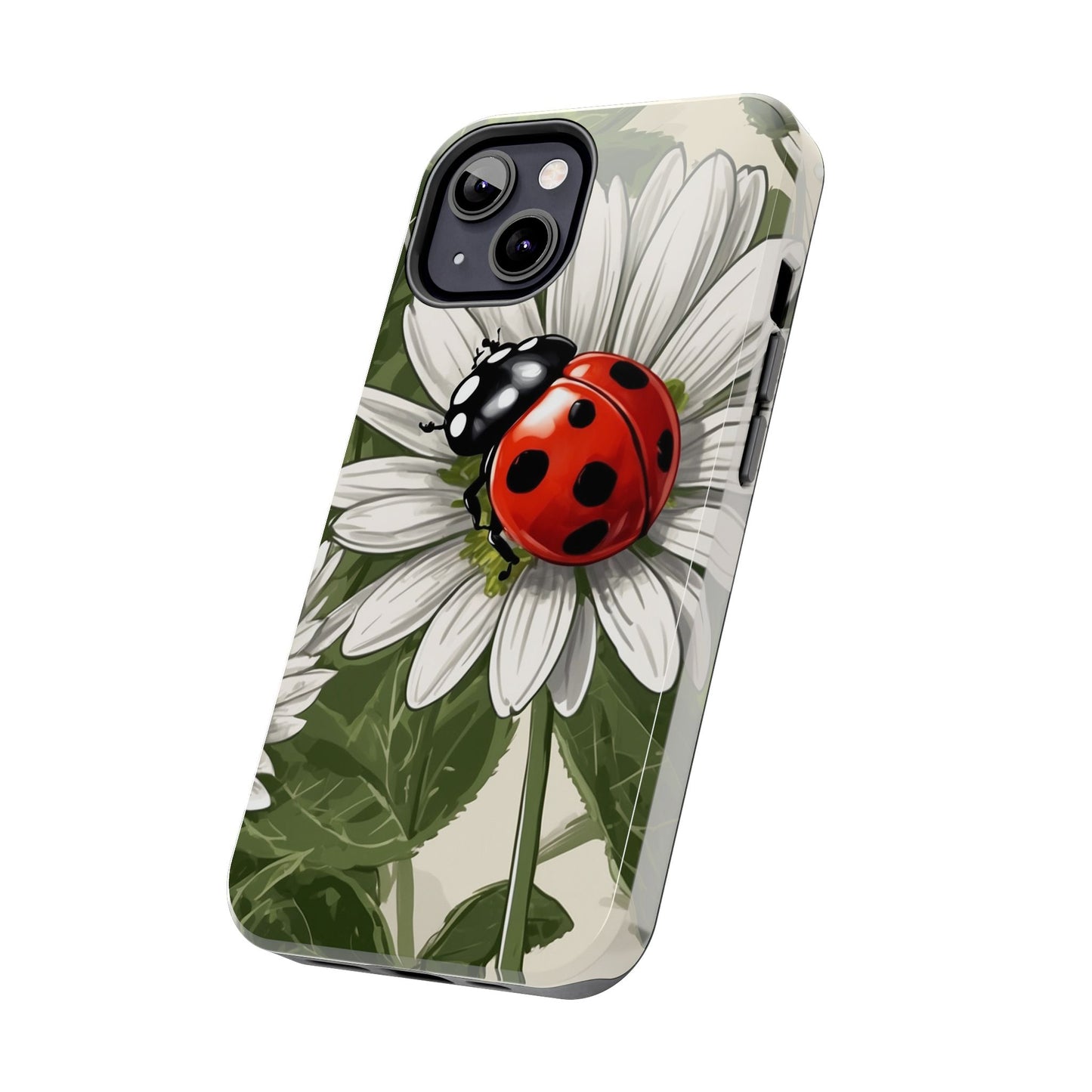 Ladybug & Daisy Garden Charm - iPhone Series Case