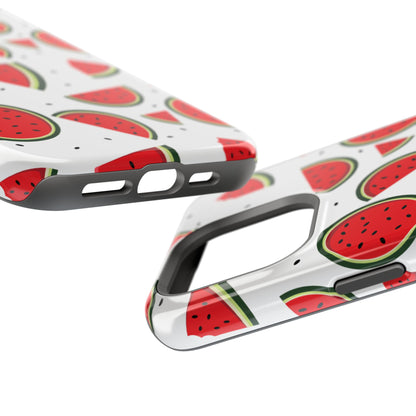 Sweet Watermelon MagSafe iPhone Case – Fresh & Fun Fruit Pattern with Summer Vibes