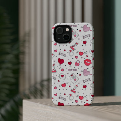 MagSafe Case: Romantic Love-Inspired Icons Case