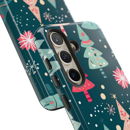 Whimsical Christmas Trees - Samsung Galaxy Series Case