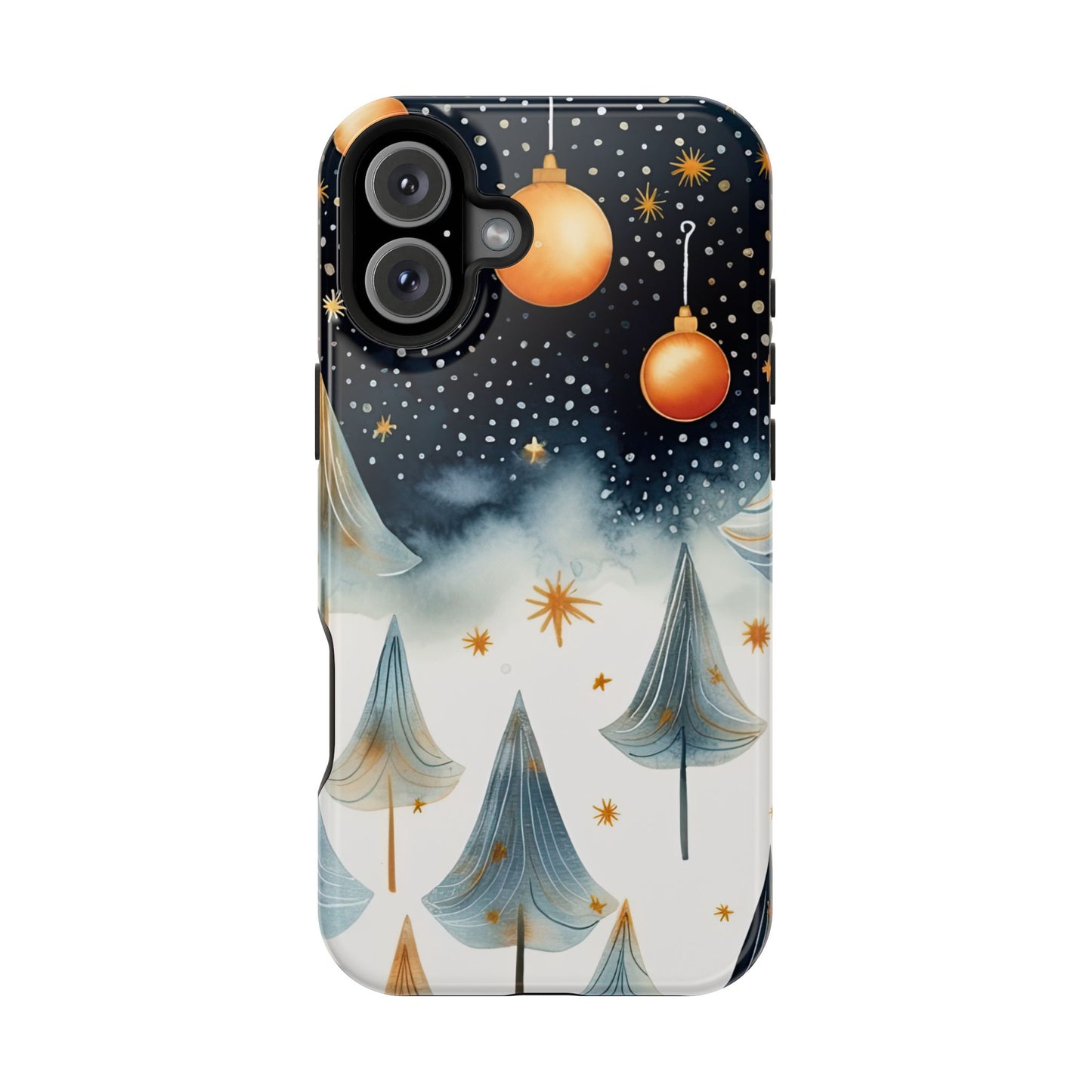 Winter Wonderland Gold Ornament – MagSafe iPhone Series Case